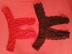 Open kruis lingerie, Ophalen of Verzenden, Rood, String
