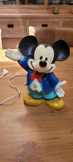 Mickey Mouse Lamp, Ophalen of Verzenden, Gebruikt, Kunststof, Minder dan 50 cm