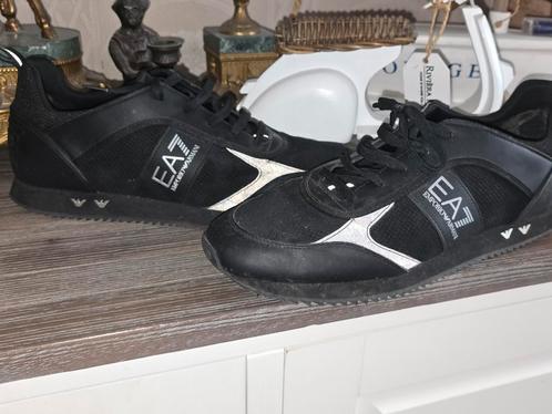 Armani schoenen 48 2/3, Kleding | Heren, Schoenen, Zo goed als nieuw, Zwart, Ophalen of Verzenden