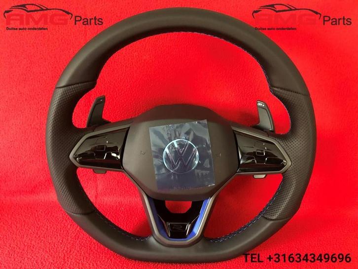 Vw Golf 8 R Stuur met Airbag R Line DSG Stuurverwarming, Auto-onderdelen, Besturing, Volkswagen, Nieuw, Ophalen of Verzenden