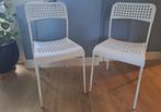IKEA Adde Eetkamerstoeltjes, set van 2, Ophalen, Kunststof, Twee, Wit