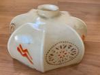 Vintage Art Deco Lampenkap, Huis en Inrichting, Lampen | Lampenkappen, Gebruikt, Wit, Ophalen of Verzenden, Overige vormen