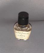 Volle parfum mini - Gres Cabochard oudje, Ophalen of Verzenden, Gebruikt, Miniatuur, Gevuld
