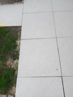 Wit tuintegels met beton, Tuin en Terras, Tegels en Klinkers, Beton, Ophalen of Verzenden, Zo goed als nieuw, Terrastegels