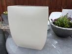Plantenbak wit, Ophalen, Zo goed als nieuw, Rond, Minder dan 60 cm