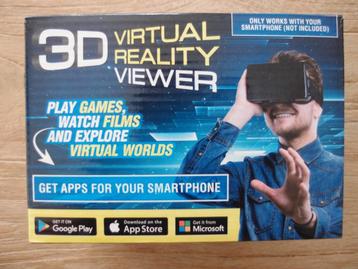 3D Virtual Reality viewer / VR Bril beschikbaar voor biedingen