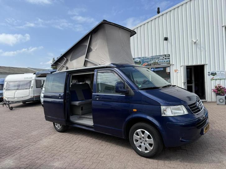 VW T5 Westfalia California Automaat Hefdak, Caravans en Kamperen, Campers, Bedrijf, Volkswagen, Diesel, Automaat