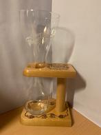 Pauwel kwak bierglas in houten houder, Ophalen of Verzenden, Zo goed als nieuw, Glas of Glazen, Overige merken