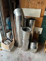 Dubbelwandige schoorsteenpijp Ø200, Doe-het-zelf en Verbouw, Gebruikt, Kachel, Minder dan 60 cm, Ophalen of Verzenden