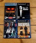 PS2 bundel – The Godfather + Killzone + Bad Boys II + MI, Avontuur en Actie, Vanaf 18 jaar, 1 speler, Ophalen of Verzenden