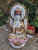 Groot Beeld v Kwan Yin de Godin van de Barmhartigheid, Antiek en Kunst, Ophalen of Verzenden