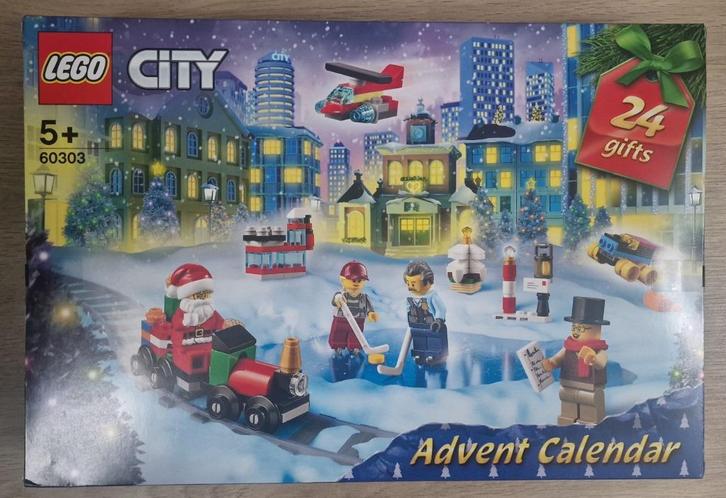 LEGO - 60303 - Lego City Advent Calendar, Kinderen en Baby's, Speelgoed | Duplo en Lego, Nieuw, Lego, Complete set, Ophalen of Verzenden