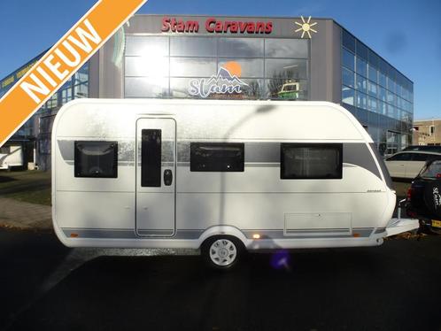 Hobby On Tour 460 DL NIEUW MODEL 2025, Caravans en Kamperen, Caravans, tot en met 3, 1000 - 1250 kg, Standaardzit, Hobby, 2 aparte bedden