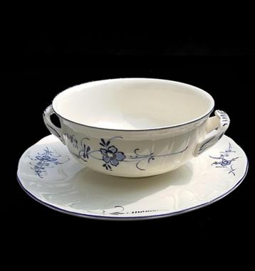 TE KOOP! Villeroy en Boch servies Luxembourg 3 stuks soepkom beschikbaar voor biedingen
