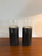 Waxinelichthouders, Ophalen of Verzenden, Zo goed als nieuw, Overige materialen, Minder dan 25 cm