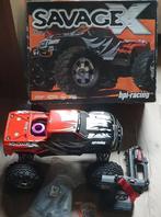Hpi savage, Ophalen of Verzenden, Zo goed als nieuw, Nitro, Auto offroad
