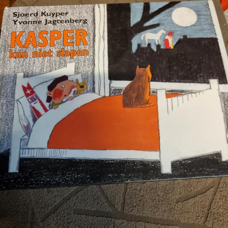 Kasper kan niet slapen - Sjoerd Kuyper, Boeken, Kinderboeken | Jeugd | onder 10 jaar, Gelezen, Fictie algemeen, Ophalen of Verzenden