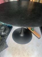 Ronde tafel op poot, Gebruikt, 100 tot 150 cm, Rond, Ophalen of Verzenden