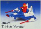 Lego Space Classic Space 6846 Tri-Star Voyager, Ophalen of Verzenden, Gebruikt, Complete set, Lego