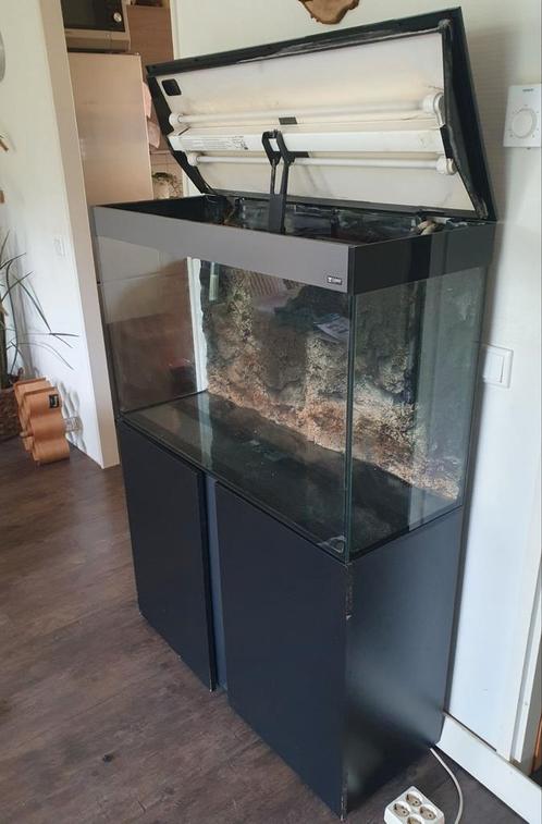 Aquarium ciano emotions 180 L, met kast en toebehoren, Dieren en Toebehoren, Vissen | Aquaria en Toebehoren, Gebruikt, Leeg aquarium
