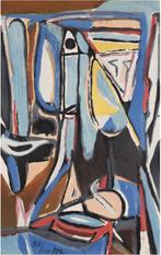 Bram van Velde (1895)Kleur Lithografie "Comp YR 203" Ges Gen, Antiek en Kunst, Ophalen of Verzenden