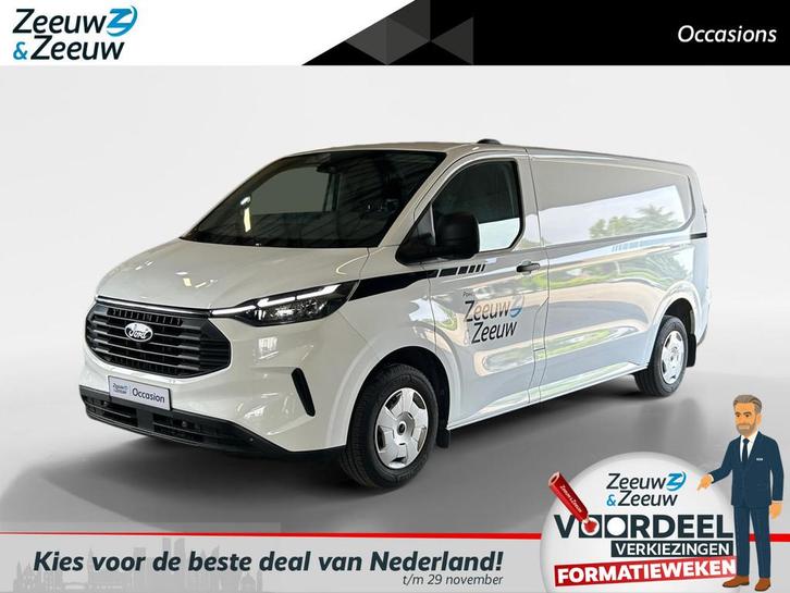 Ford Transit Custom 320 2.0 TDCI L2H1 Trend 136pk | DEMO | N, Auto's, Bestelauto's, Bedrijf, Te koop, ABS, Achteruitrijcamera