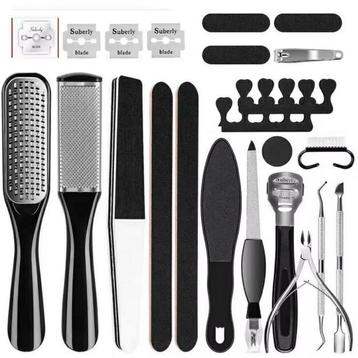 23-delige volledige pedicureset voor pedicuresalon en eelt beschikbaar voor biedingen