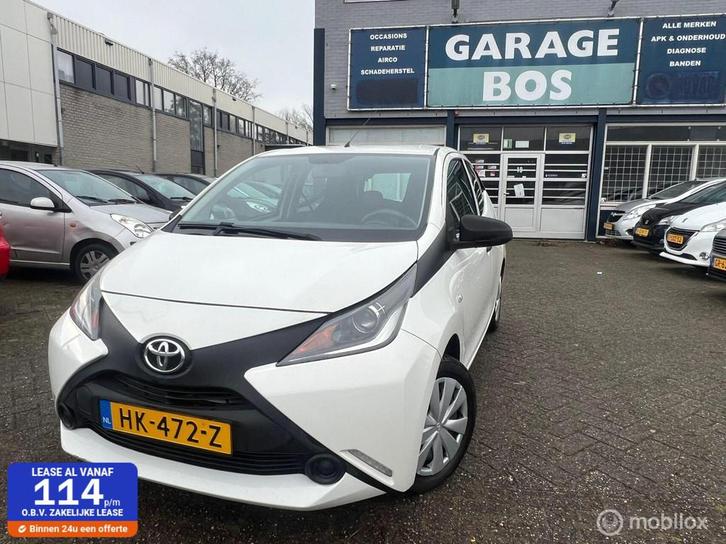 Toyota Aygo 1.0 VVT-i x / Airco/ Cruise control, Auto's, Toyota, Bedrijf, Te koop, Aygo, ABS, Airbags, Alarm, Electronic Stability Program (ESP)