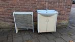 Vintage Badkamer Meubel Set, Huis en Inrichting, Badkamer | Badkamermeubels, Ophalen, Minder dan 50 cm, Gebruikt, Minder dan 100 cm