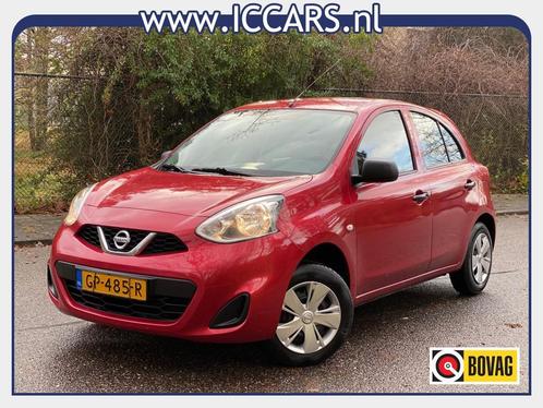 Nissan MICRA 1.2 VISIA PACK Autm. - 2015 - 77.000 km., Auto's, Nissan, Bedrijf, Micra, ABS, Airbags, Airconditioning, Alarm, Bluetooth