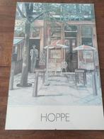 Cafe Hoppe Amsterdam met Herman van Veen, Antiek en Kunst, Ophalen of Verzenden