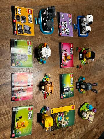 Lego Brick Headz 8 dieren sets beschikbaar voor biedingen