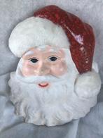 Vintage kerstman. Wanddecoratie. Papier maché. Wol, Diversen, Kerst, Ophalen of Verzenden