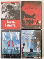 4x Akira Kurosawa, Cd's en Dvd's, Ophalen of Verzenden