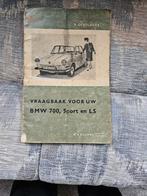BMW 700 Sport & LS Vraagbaak - Handleiding, Ophalen of Verzenden
