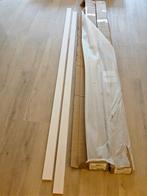 Witte plinten 60x12mm met afgeronde bovenrand; 14 stuks 2,4m, Ophalen, Kunststof, Nieuw, 200 tot 250 cm
