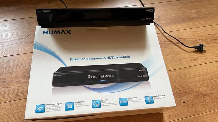 Humax iHDR 5200C Harddiskrecorder, Audio, Tv en Foto, Decoders en Harddiskrecorders, Gebruikt, Harddiskrecorder, Ophalen of Verzenden