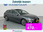 Audi A4 35 TFSI LAUNCH EDITION SPORT PANORAMADAK, Gebruikt, 4 cilinders, A4, Zilver of Grijs
