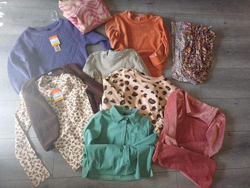 Meisjeskleding 12 items maat 122-128-134-140, Kinderen en Baby's, Kinderkleding | Kinder-kledingpakketten, Zo goed als nieuw, Maat 128