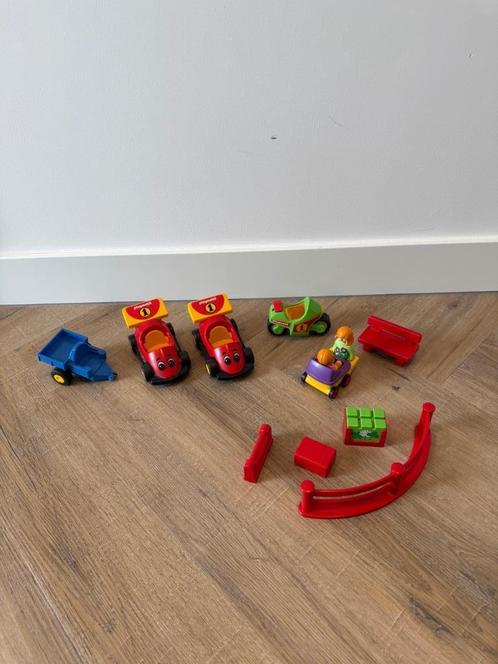 Heel goed 13x Playmobil 123 Race auto F1 Motor 6915 Mama, Kinderen en Baby's, Speelgoed | Playmobil, Zo goed als nieuw, Los playmobil