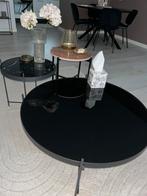 Salontafel, Huis en Inrichting, Tafels | Salontafels, Ophalen, 50 tot 100 cm, Rond, Zo goed als nieuw