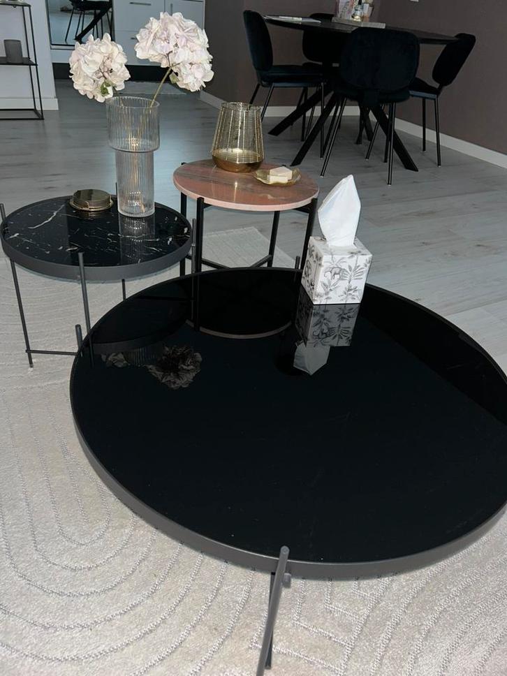 Salontafels (mag ook los gekocht worden), Huis en Inrichting, Tafels | Salontafels, Zo goed als nieuw, Minder dan 50 cm, 50 tot 100 cm
