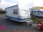 Fendt Saphir 470 Frans Bed en Rondzit, Caravans en Kamperen, Caravans, Bedrijf, Schokbreker, Tot en met 4, 1000 - 1250 kg