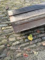 Aangeboden zware Eiken balk, Doe-het-zelf en Verbouw, Hout en Planken, Ophalen, Gebruikt, Eiken, 50 mm of meer