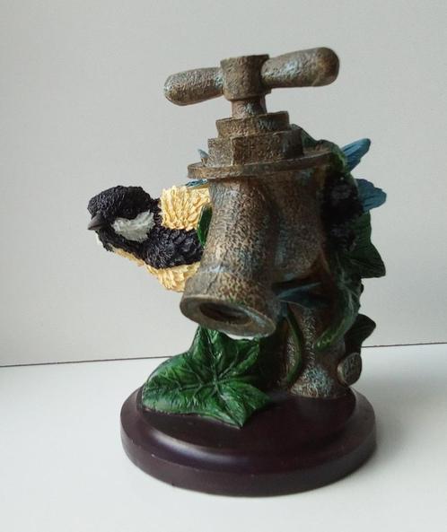 De Koolmees - Vogel Beeldje - Eaglemoss, Verzamelen, Dierenverzamelingen, Zo goed als nieuw, Beeldje of Figuurtje, Vogel, Ophalen of Verzenden