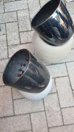 Leuke Binnen Bloempotten Set, Tuin en Terras, Bloembakken en Plantenbakken, Gebruikt, Minder dan 30 cm, Minder dan 60 cm, Rond