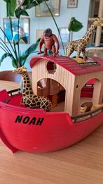 Ark van Noach speelgoed schip met dieren, Ophalen of Verzenden