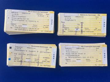 Treinkaartjes type VAR-LBS  beschikbaar voor biedingen