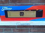 Tekno  40  FT  Container  van  M S C, Ophalen of Verzenden, Nieuw, Bus of Vrachtwagen, Tekno