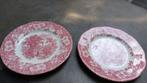 Engels rood Enoch Wedgwood Woodland Ontbijtbordje 20 cm, Antiek en Kunst, Antiek | Servies los, Ophalen of Verzenden
